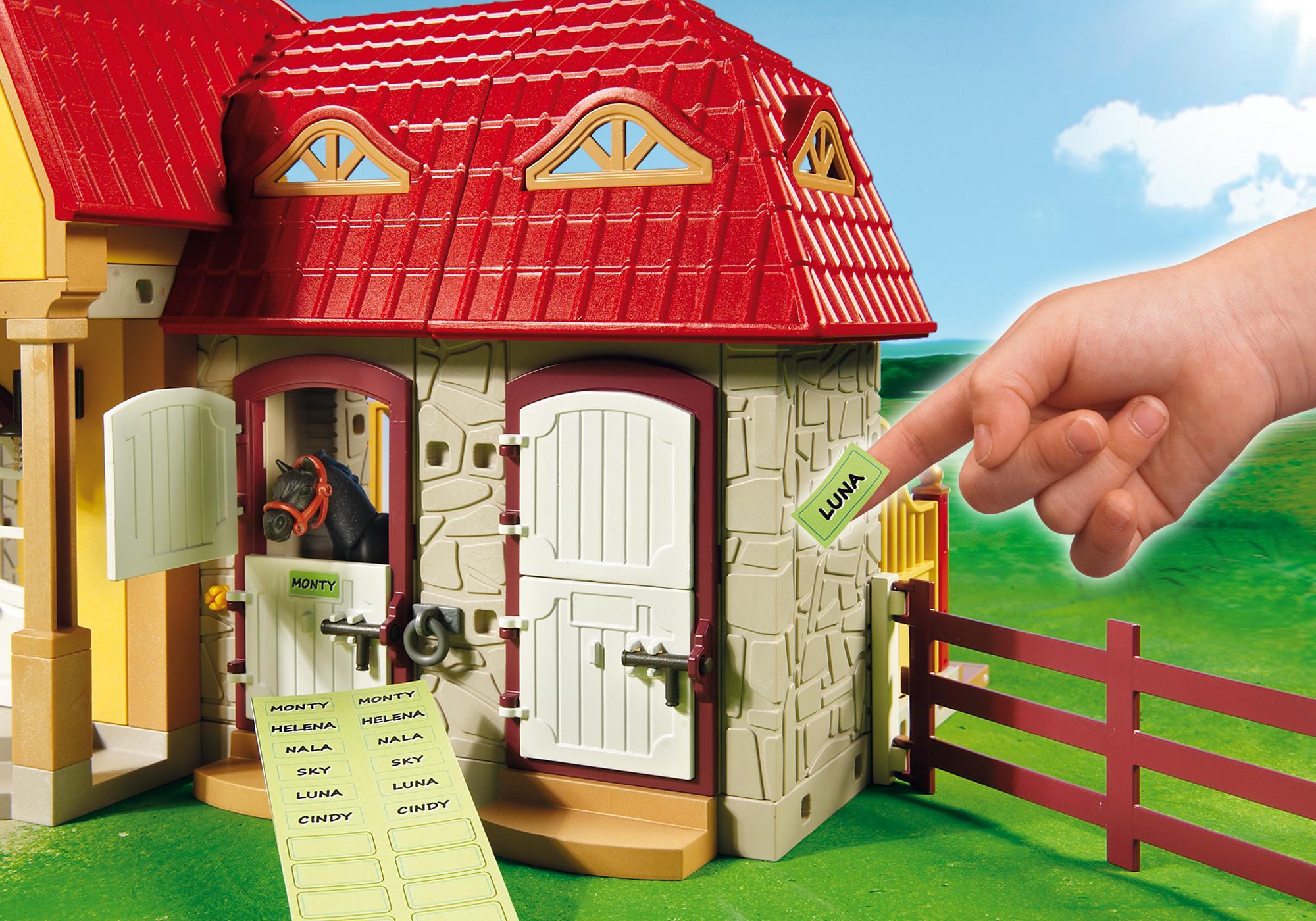 Großer Reiterhof mit Paddocks - 5221 | PLAYMOBIL®